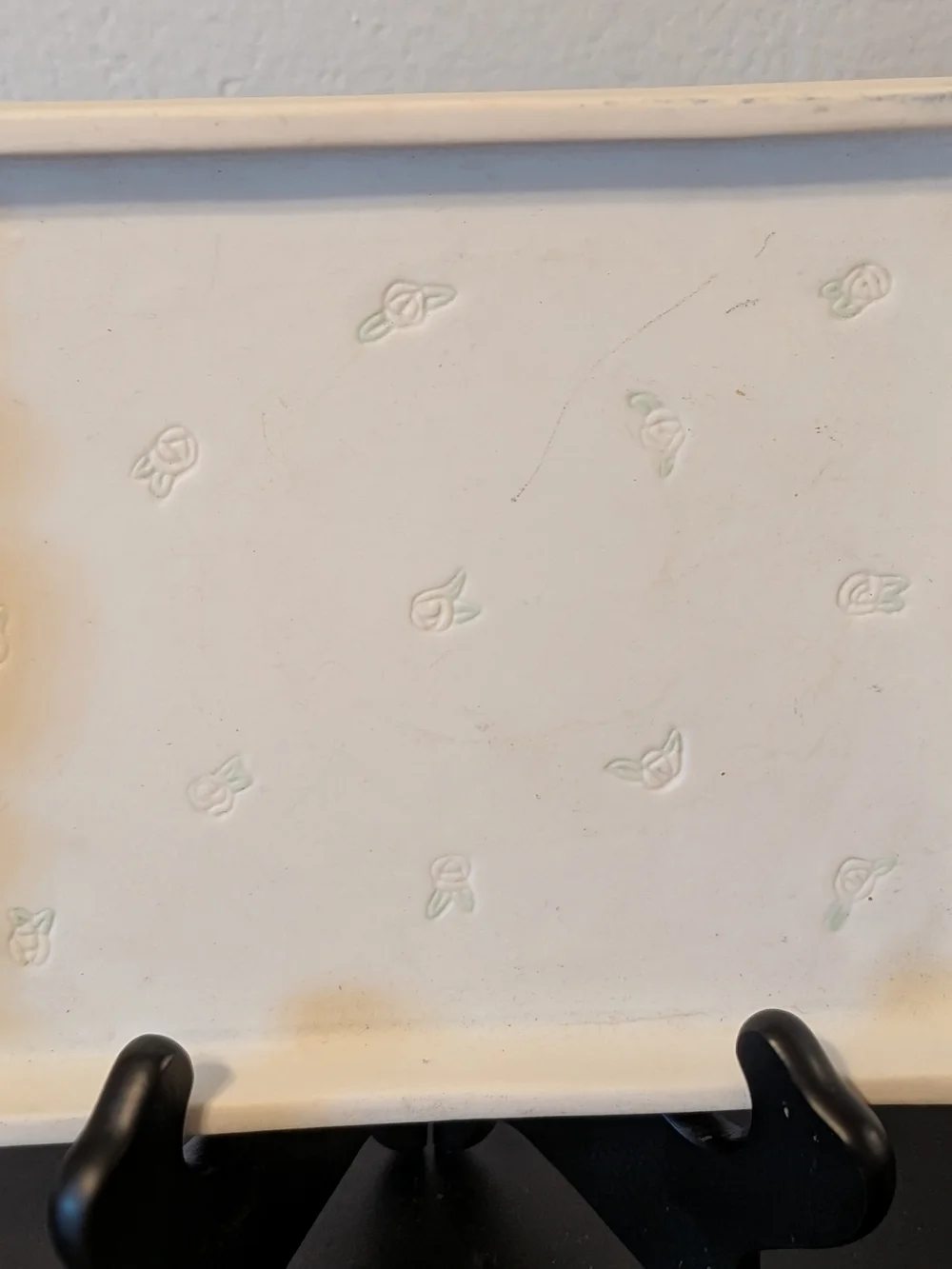 Vintage Porcelain Vanity Trinket Tray